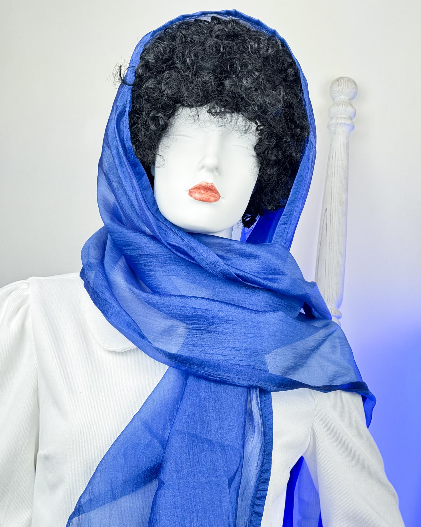 شال ارگانزا کاربنی